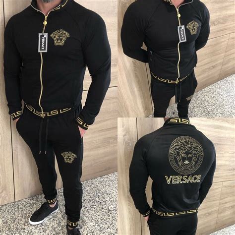 mens versace sandals|versace men's tracksuit.